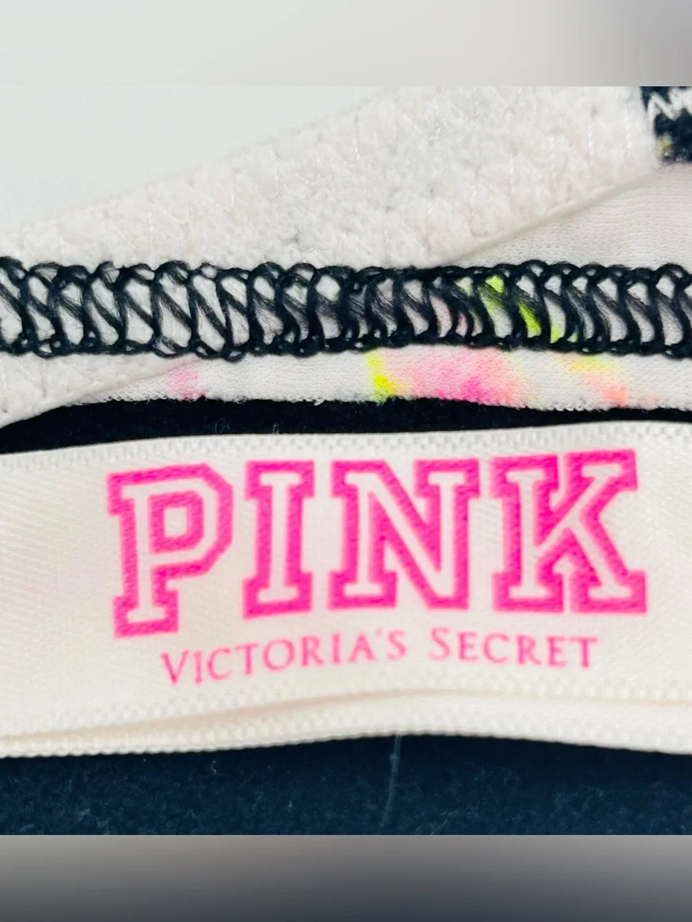 PINK Victoria’s Secret Wear Everywhere Push Up Bra women size 34D Tie Dye